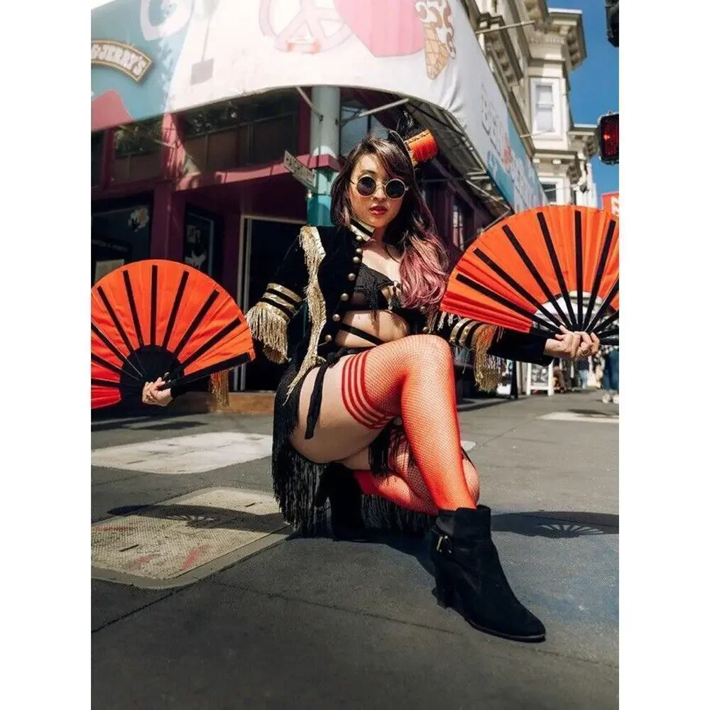 🦋B2G1🦋KIX’IES SANDRA Red Fishnet Thigh High Stockings
